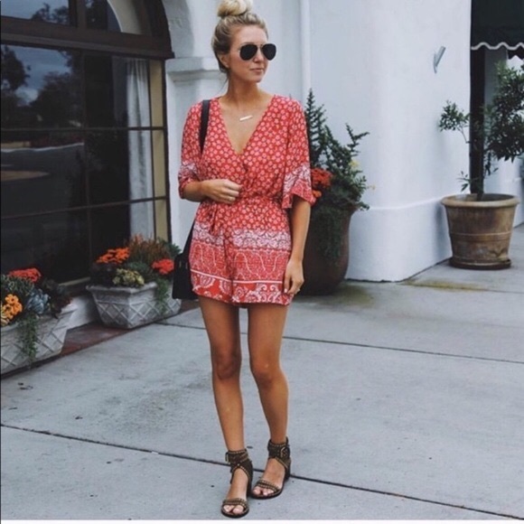 Lovers + Friends Pants - Lovers + Friends Isabelle Romper